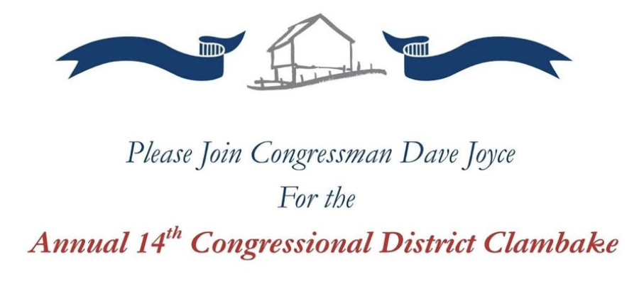 Annual 14th Congressional District Clambake,  DAVE JOYCE